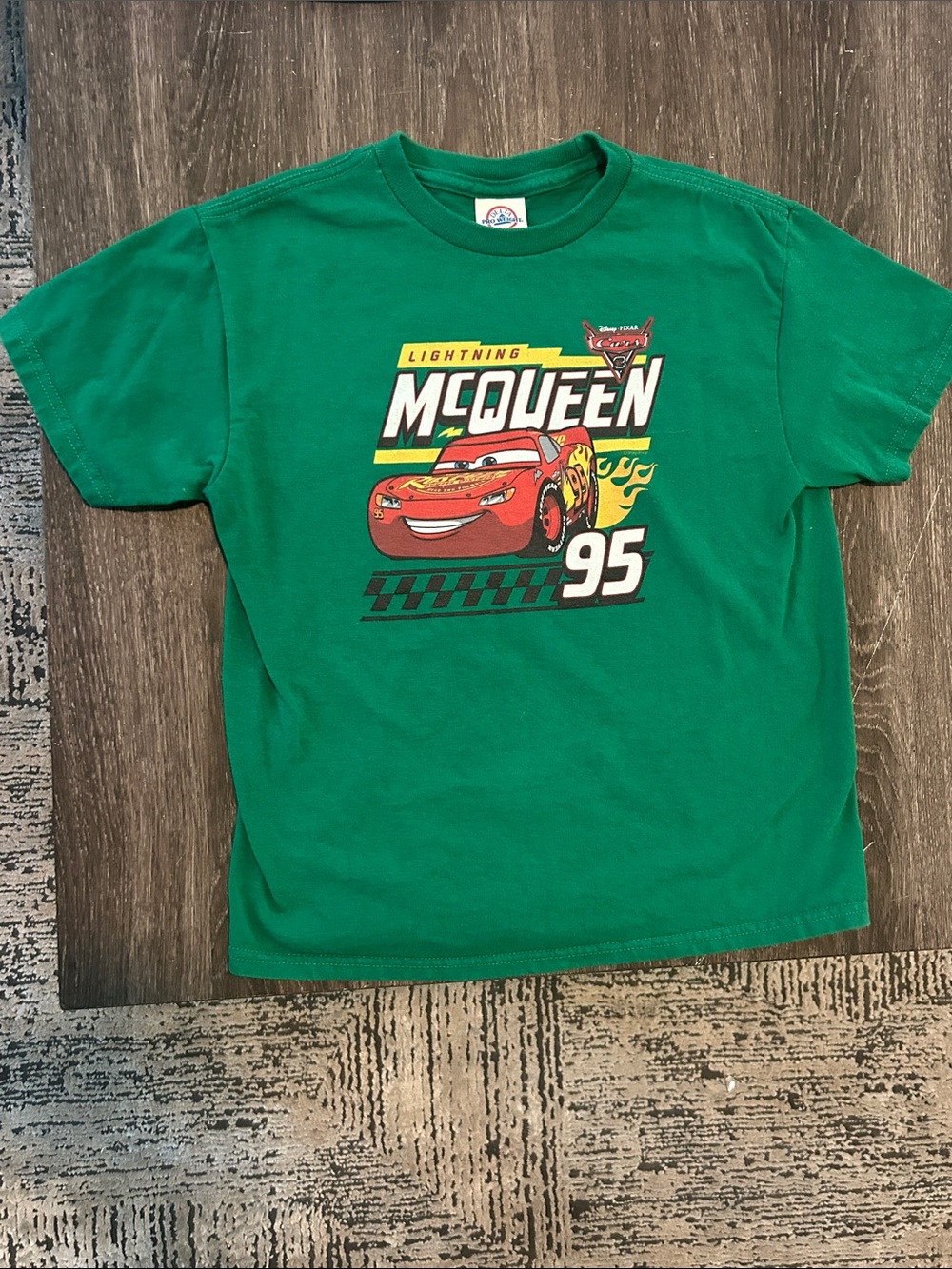 Disney Cars 3 Lightning McQueen green kids Small